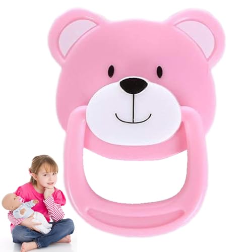 Magnetischer Spielzeuggasspiegel - realistischer wiedergeborener Soother, Puppenfütterungsbefestigung | Gearbeitetes Magnet - -Kit, Interactive Accessoire Set Geschenk, Kinder -Play -Puppe für di von NevPuose