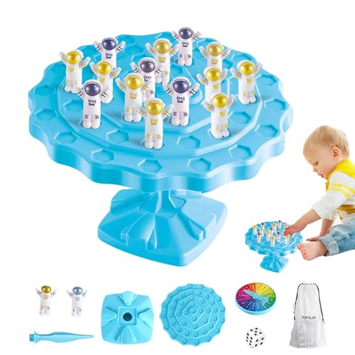 Math Balance Tree Toy - Astronauten, Pädagogik -Raumspielzeug | Eltern-Kind-Interaktionsspielzeug, Desktop-intellektuelles Spielzeug, Lernspielzeug zum Spaß und Bildung, Eltern-K von NevPuose
