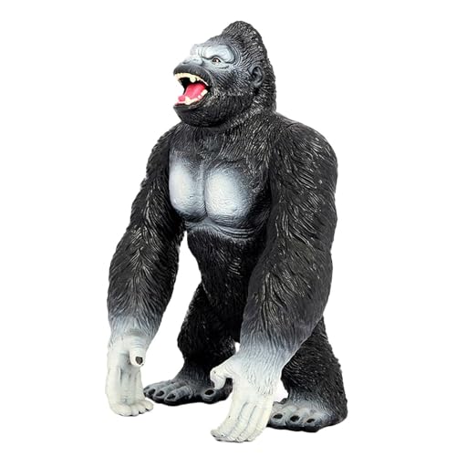 NevPuose Affenfiguren, Gorilla -Figuren - Roaring Gorilla Toys & Figur | Dschungeltiere, wildes Leben Dschungel Tiermodell, Kuchen -, Desktop -Dekoration für Mädchen NevPuose Affenfiguren, Gorilla -Figuren - Roaring Gorilla Toys & Figur | Dschungeltiere, wildes Leben Dschungel Tiermodell, Kuchen -, Desktop -Dekoration für Mädchen von NevPuose