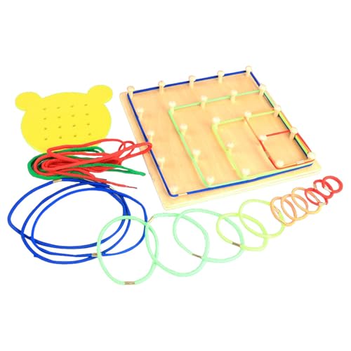 NevPuose Math Counting Peg Board - Interaktive Vorschullernspielzeug, farbenfrohe Geoboard zum Sortieren und Stapeln | Frühe Skillentwicklung, praktische pädagogische Manipulative, kognitive Ausbild NevPuose Math Counting Peg Board - Interaktive Vorschullernspielzeug, farbenfrohe Geoboard zum Sortieren und Stapeln | Frühe Skillentwicklung, praktische pädagogische Manipulative, kognitive Ausbild von NevPuose