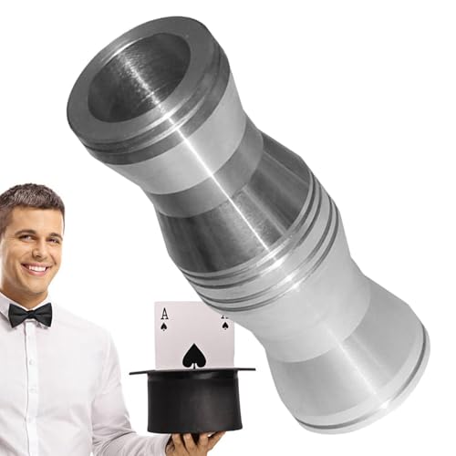 NevPuose Metallmünztrichterpropie, Metallmagiemünzentrichter, Klassische Gimmick -Requisiten, Geldtrichterspielzeug, lustiges Gimmick, Aluminium -Legierungs -Gerät für Bühnenperformance, Comedy -Show NevPuose Metallmünztrichterpropie, Metallmagiemünzentrichter, Klassische Gimmick -Requisiten, Geldtrichterspielzeug, lustiges Gimmick, Aluminium -Legierungs -Gerät für Bühnenperformance, Comedy -Show von NevPuose