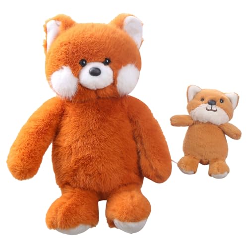 NevPuose Plüschtier, Fox Plush, Snug Mami und Baby Tier, Simulation, niedlich, liebenswert, Plüsch, weich, für Heimdekoration, Party, Weihnachten, Liebhaber NevPuose Plüschtier, Fox Plush, Snug Mami und Baby Tier, Simulation, niedlich, liebenswert, Plüsch, weich, für Heimdekoration, Party, Weihnachten, Liebhaber von NevPuose