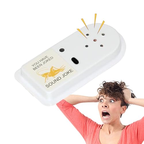 NevPuose Unheil Chirp Tool - Geheime Insekten -, Kleine Geräuschüberraschung | Innennutzungsspielzeug, Sound Creator, Discreet Witzeinheit, Lautes Chirp -Humor -Gerät, Home Office Trick Machine von NevPuose