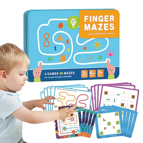 Links rechte Gehirnentwicklung Spielzeug - Kleinkind -Logikspiele, Bildungsrätsel Set | Bunte interaktive Bretter formen passende Stücke, kreatives Denken Herausforderungen für die Verbesserung der Pr Links rechte Gehirnentwicklung Spielzeug - Kleinkind -Logikspiele, Bildungsrätsel Set | Bunte interaktive Bretter formen passende Stücke, kreatives Denken Herausforderungen für die Verbesserung der Pr von Nevalerra