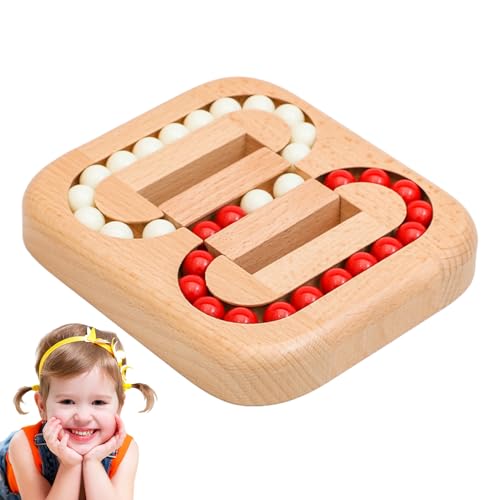 Magiska bönor - Rolig bönhjärna Teaser, rolig roterande Teaser | Bärbar roterande magisk bönor fingertopp trä pussel, kub roterande pussel Fidget leksaker, pop Sensory spel för barn vuxna Magiska bönor - Rolig bönhjärna Teaser, rolig roterande Teaser | Bärbar roterande magisk bönor fingertopp trä pussel, kub roterande pussel Fidget leksaker, pop Sensory spel för barn vuxna von Nevalerra