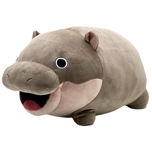 Nevalerra Hippo Plüsch gefülltes Tier - Plüschspielzeug, gefülltes süßes Spielzeug | Hippo Spielzeug Schlafzimmer Dekoration Spielzeug, weiche Baby ausgestopft Tierkissen für Nevalerra Hippo Plüsch gefülltes Tier - Plüschspielzeug, gefülltes süßes Spielzeug | Hippo Spielzeug Schlafzimmer Dekoration Spielzeug, weiche Baby ausgestopft Tierkissen für von Nevalerra