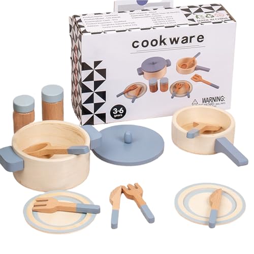 Nevalerra Kinder Spielen Küchenzubehör - langlebiges Holz: Diese Ho Küchenspielzeug sind aus Holz,10-teiliges Holzspielset, Kochspielzeug für Kinder, Mädchen, , Kinderküche, pädagogisches Spielzeug Nevalerra Kinder Spielen Küchenzubehör - langlebiges Holz: Diese Ho Küchenspielzeug sind aus Holz,10-teiliges Holzspielset, Kochspielzeug für Kinder, Mädchen, , Kinderküche, pädagogisches Spielzeug von Nevalerra