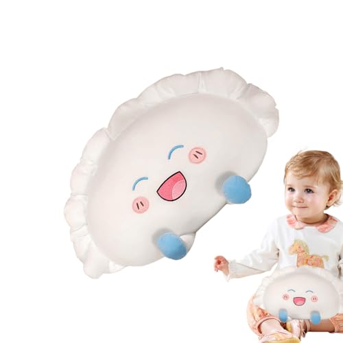 Nevalerra Knödel-Plüschkissen,Knödelkissen-Plüschtier - Gefülltes Knödelpuppenkissen - Sichere geruchlose Heimdekoration für Schlafzimmer, Wohnzimmer, Spielzimmer, Kinderzimmer, Couch von Nevalerra
