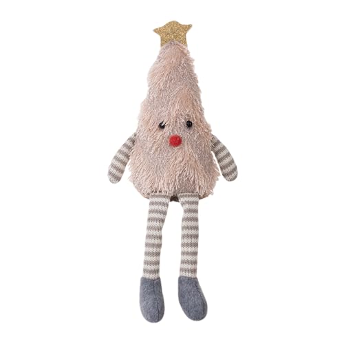 Nevalerra Weiches Weihnachtsspielzeug | Weiche Plüschpuppe Weihnachtsbaum ,Weiche Festliche Figuren Spiel Für Schreibtisch Home Indoor Reise Dekoration von Nevalerra