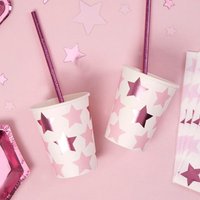 Partybecher "Kleiner Stern"in pink, 8er Pack Partybecher "Kleiner Stern"in pink, 8er Pack von Neviti