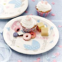 "Tiny Feet" Babyparty, Partyteller 8er Pack, 22,5cm "Tiny Feet" Babyparty, Partyteller 8er Pack, 22,5cm von Neviti