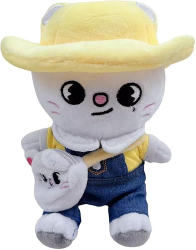 25 cm Kpop Stray Kids Puppe aus Plüsch Skzoo Cartoon Plüsch Neue Kleidung SKZ Zeichnung für Fans (Jiniret) von Nevstop
