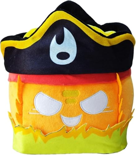 Nevstop Blox Fruits Plüschtier, weich, Plüschkissen, Box, 15 cm, Mystery, Spielzeug für Kinder, Geburtstag, Weihnachten (Flame) von Nevstop