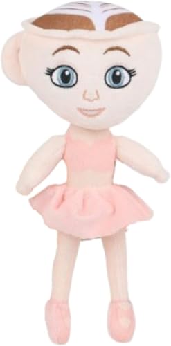 Nevstop Plüschtier, Italian Brainrot, BRR Patapim Tralero, Tung Tung Sahur, Dekoration für Kinder (Ballerina Cappuccina) von Nevstop