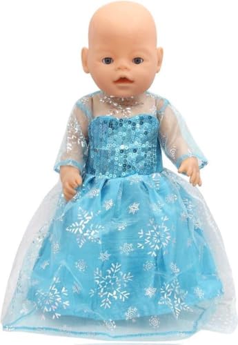 New Age Devi - 43 cm Prinzessinkleid für Anna und Elsa - perfekt für Ihre Puppe! von New Age Devi