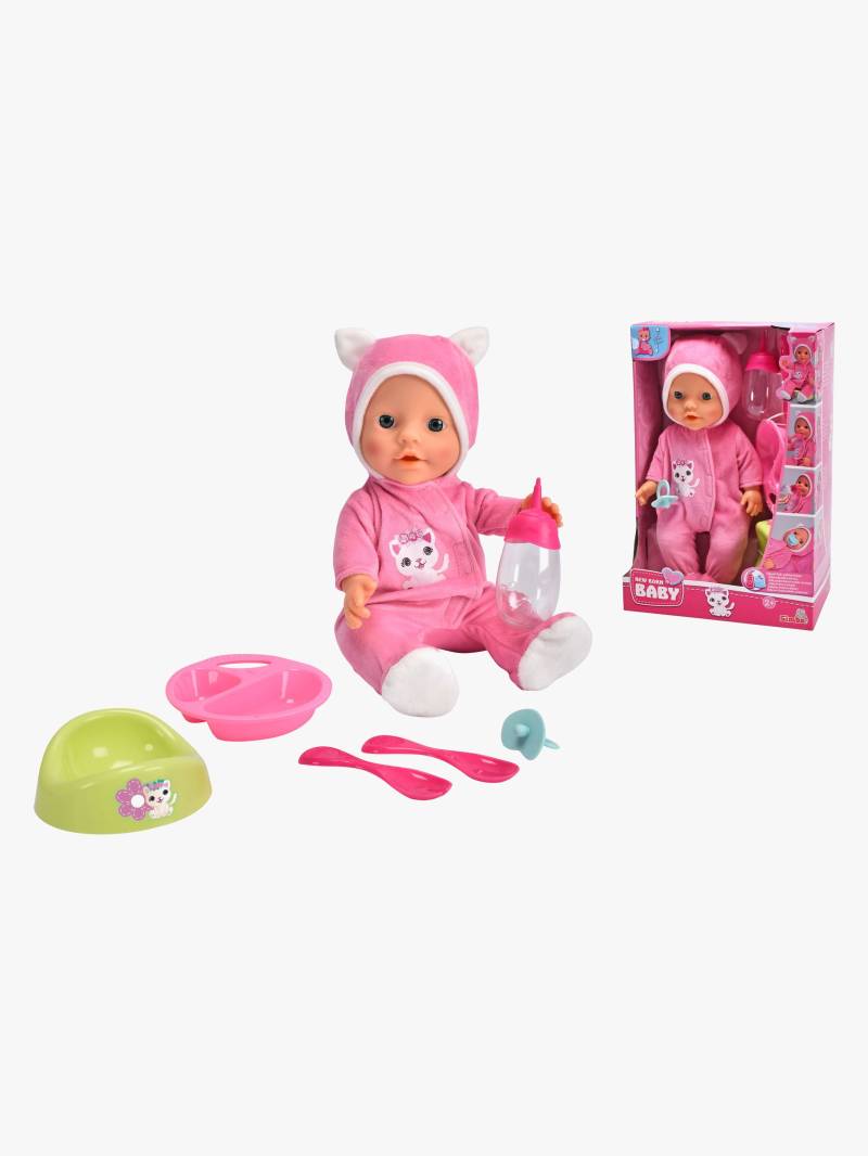 New Born Baby Puppe mit Katzenanzug 30 cm New Born Baby Puppe mit Katzenanzug 30 cm von New Born Baby