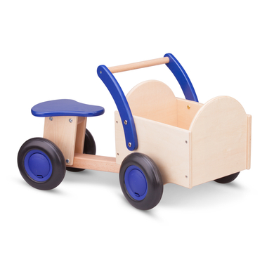 New Classic Toys Rutscher blau mit naturfarbenem Kasten von New Classic Toys®