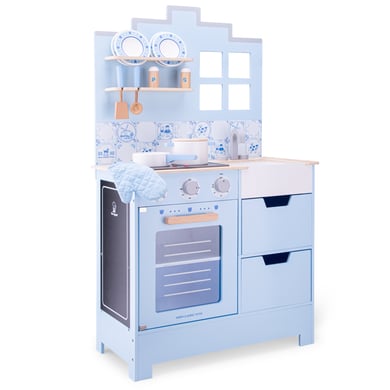 New Classic Toys Spielküche - Delfter blau von New Classic Toys