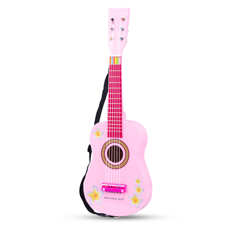 Gitarre BLUMEN in pink von New Classic Toys