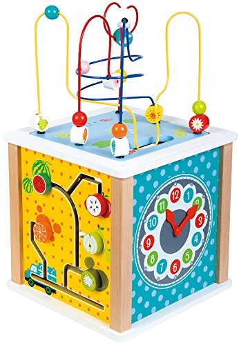 LELIN TOYS 31612 Cube von Aktivitäten – Bauernhof, Multi Color, Farm von New Classic Toys