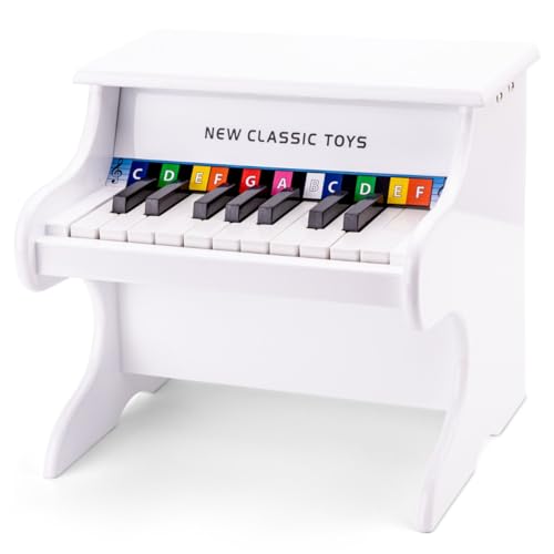 New Classic Toys 10156 Piano White-18 Keys, Weiss, M New Classic Toys 10156 Piano White-18 Keys, Weiss, M von New Classic Toys