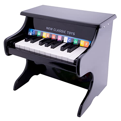 New Classic Toys - 10157 - Musikinstrument - Piano - Schwarz - 18 Tasten von New Classic Toys