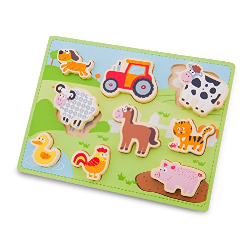 New Classic Toys - 10521 - Bauernhof Puzzle mit großen Teilen New Classic Toys - 10521 - Bauernhof Puzzle mit großen Teilen von Eitech