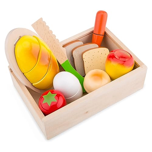 New Classic Toys - 10580 - Kinderrollenspiele - Essen Schneiden Set New Classic Toys - 10580 - Kinderrollenspiele - Essen Schneiden Set von New Classic Toys