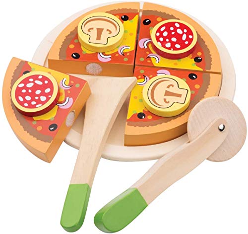 New Classic Toys - 10586 - Kinderrollenspiele - Salami-Pizza Schneiden New Classic Toys - 10586 - Kinderrollenspiele - Salami-Pizza Schneiden von Eitech