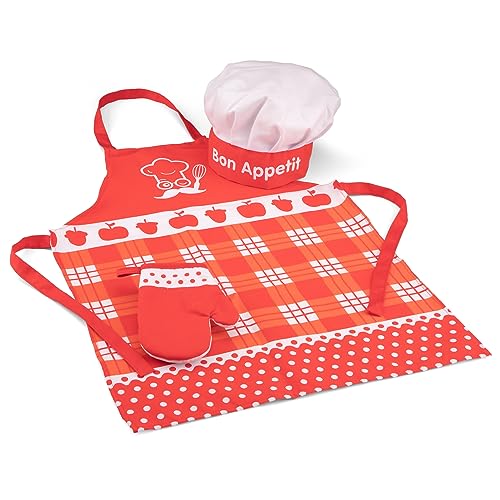New Classic Toys 10680 Apron-Red, Rot New Classic Toys 10680 Apron-Red, Rot von New Classic Toys