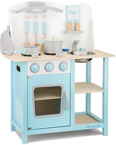 New Classic Toys 11057 Kitchenette-Bon Appetit-Blue, Multicolore Color New Classic Toys 11057 Kitchenette-Bon Appetit-Blue, Multicolore Color von New Classic Toys