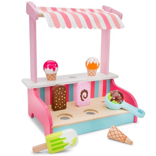 New Classic Toys - 11073 - Kinderrollenspiele - Eiscreme Shop von New Classic Toys