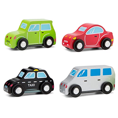 New Classic Toys - 11934 - Spielfahrzeuge - Fahrzeugset - 4 Fahrzeuge von New Classic Toys