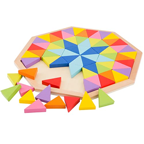 New Classic Toys 10515 Octagon Puzzle, Multicolore Color von Eitech