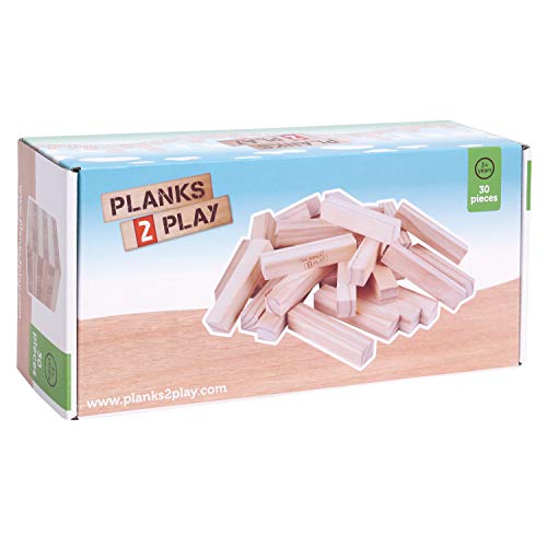 Planks 2 Play - 30 große Holzsäulen Planks 2 Play - 30 große Holzsäulen von New Classic Toys