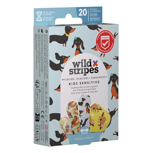 WILD STRIPES Pflaster Kids sensitiv Animal Fun 20 St WILD STRIPES Pflaster Kids sensitiv Animal Fun 20 St von New Flag GmbH