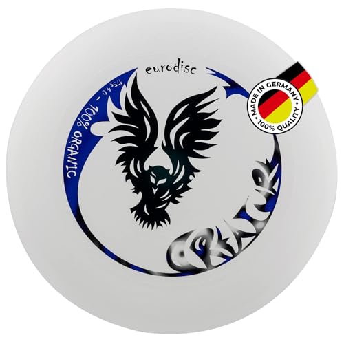eurodisc 175g 4.0 Ultimate Frisbee topp wettkampfscheibe, stabil über 100 Meter, Creature Weiss eurodisc 175g 4.0 Ultimate Frisbee topp wettkampfscheibe, stabil über 100 Meter, Creature Weiss von eurodisc