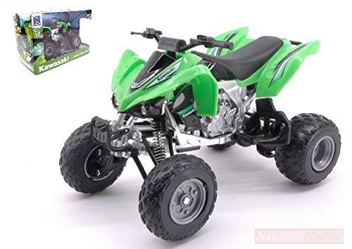 Scale Modell KOMPATIBEL MIT ATV-Quad Kawasaki KFX 450 R 1:12 NEW RAY NY57503K von New Ray