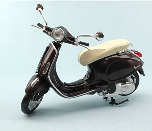 Vespa Primavera 125 2014 Brown 1:12 New Ray Motorrad Modell die Cast von NewRay
