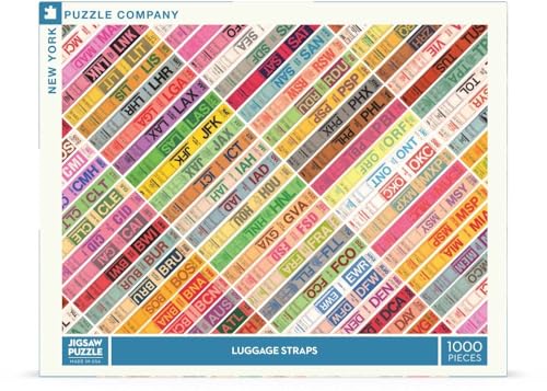 New York Puzzle Company - American Airlines Gepäckgurte - 1000 Teile Puzzle für Erwachsene von New York Puzzle Company
