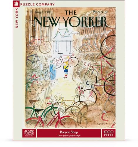 New York Puzzle Company Bicycle Shop 1000 Piece Jigsaw Puzzle New York Puzzle Company Bicycle Shop 1000 Piece Jigsaw Puzzle von New York Puzzle Company