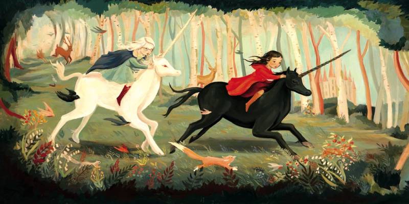 New York Puzzle Company Dream World - Unicorn Dream 80 Teile Puzzle New-York-Puzzle-EM1705 von New York Puzzle Company