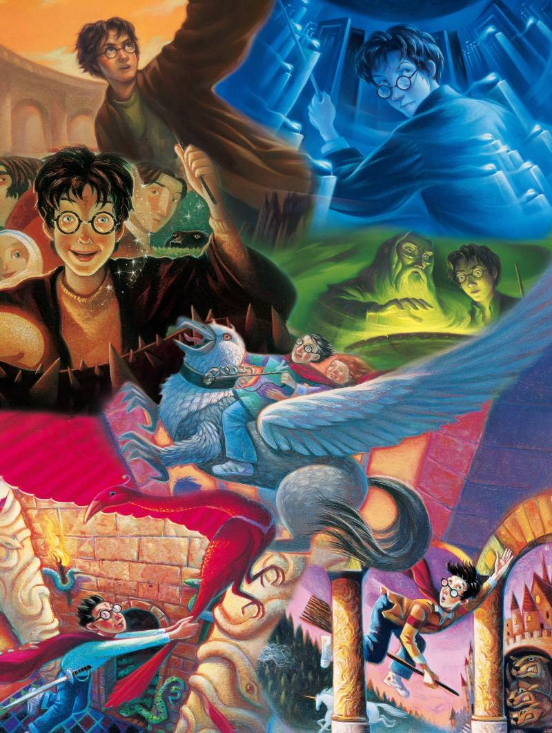 New York Puzzle Company Harry Potter - Mashup 1500 Teile Puzzle New-York-Puzzle-HP2330 von New York Puzzle Company