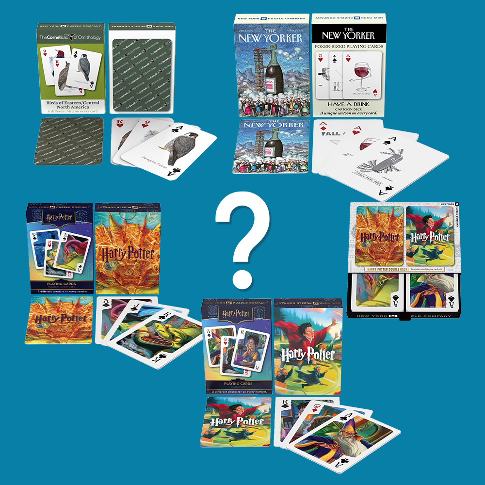 New York Puzzle Company Kartenspiel - NewYorkPuzzleCompany New-York-Puzzle-Carte von New York Puzzle Company