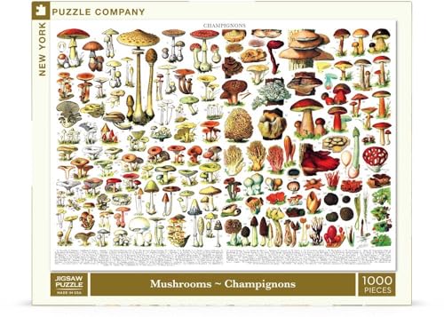 New York Puzzle Company Mushrooms ~ Champignons 1000 Piece Jigsaw Puzzle New York Puzzle Company Mushrooms ~ Champignons 1000 Piece Jigsaw Puzzle von New York Puzzle Company