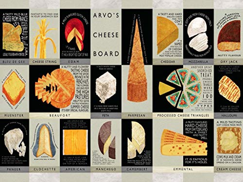 New York Puzzle Company - Neil Packer Cheese Board – 1000-teiliges Puzzle von New York Puzzle Company