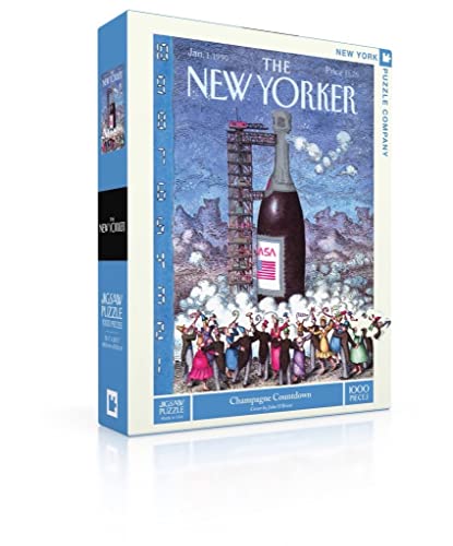 New York Puzzle Company - New Yorker Champagner Countdown – 1000 Stück Jigsaw Puzzle von New York Puzzle Company