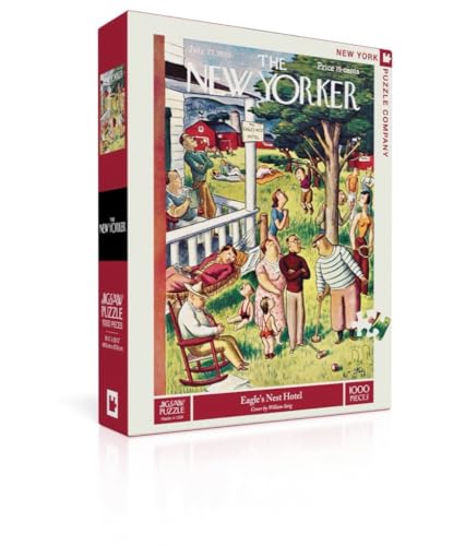 New York Puzzle Company - New Yorker Eagle's Nest Hotel – 1000 Teile Puzzle von New York Puzzle Company
