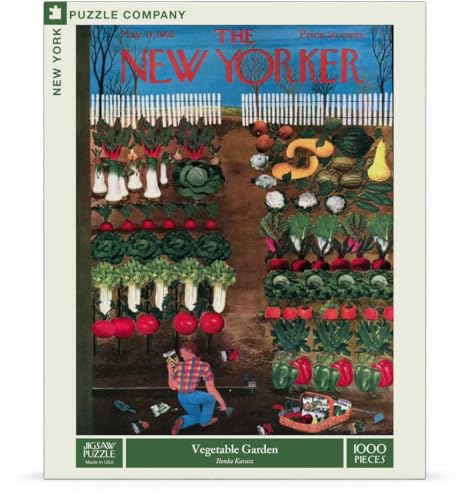 New York Puzzle Company - New Yorker Gemüsegarten - 1000 Teile Puzzle für Familienspielabende von Ilonka Karasz New York Puzzle Company - New Yorker Gemüsegarten - 1000 Teile Puzzle für Familienspielabende von Ilonka Karasz von New York Puzzle Company