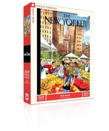 New York Puzzle Company - New Yorker Peak Season - 1000 Teile Puzzle für Erwachsene von Victoria Tentler-Krylov von New York Puzzle Company